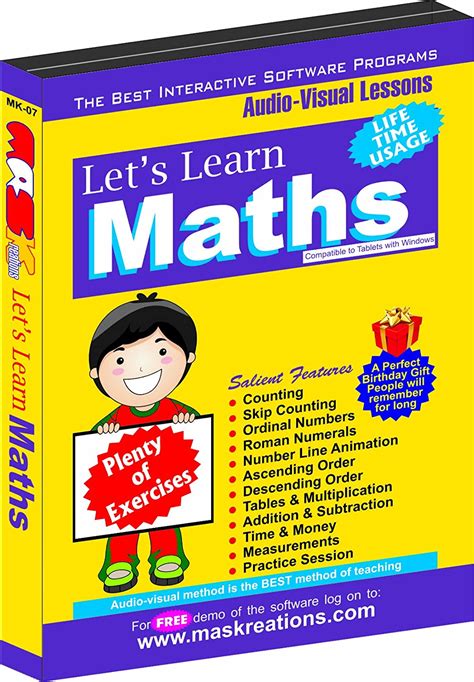 Mas Kreations Let S Learn Maths Mas Kreations Amazon In Software