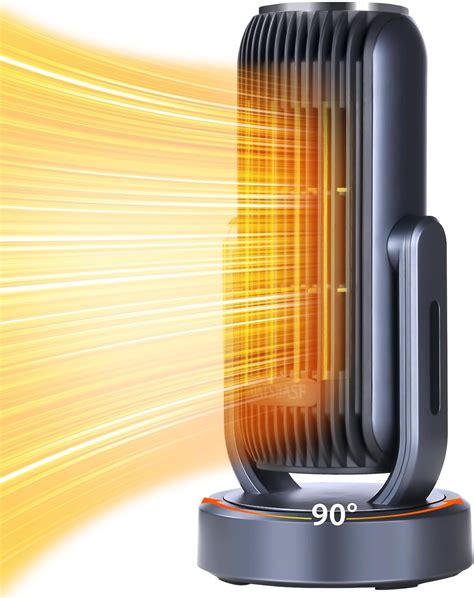 Oatsbasf Space Heater For Indoor Use 1200w Ptc Ceramic Portable Heater With