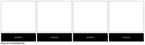 Storyboard Template Boxes