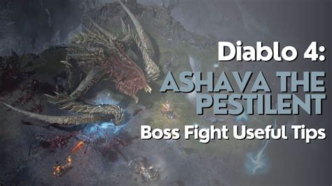 Diablo 4: Ashava the Pestilent Boss Fight Tips and Tricks