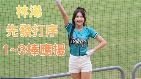 林浠 先發打序 1~3棒應援 曾子祐 陳文杰 王柏融 Wing Stars 台鋼雄鷹 中華職棒 中職 Youtube