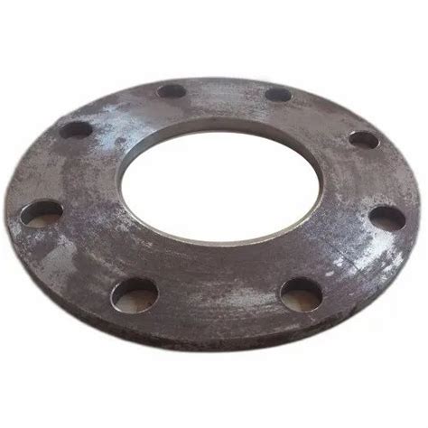 Round Astm A105 Table D Mild Steel Flange For Oil Industry Size 1 5