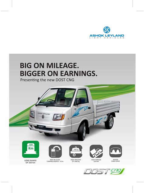 My Advertising Portfolio Part 2 - agency work: Ashok Leyland Dost CNG ...