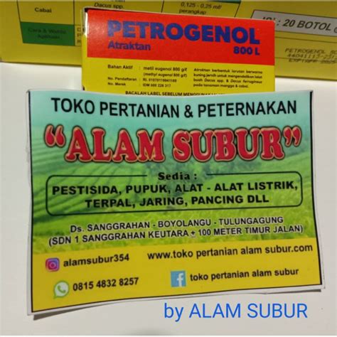 Jual Perangkap Lalat Buah Petrogenol Atraktan Shopee Indonesia