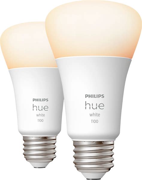 Customer Reviews Philips Hue A19 Bluetooth 75w Smart Led Bulbs 2 Pack