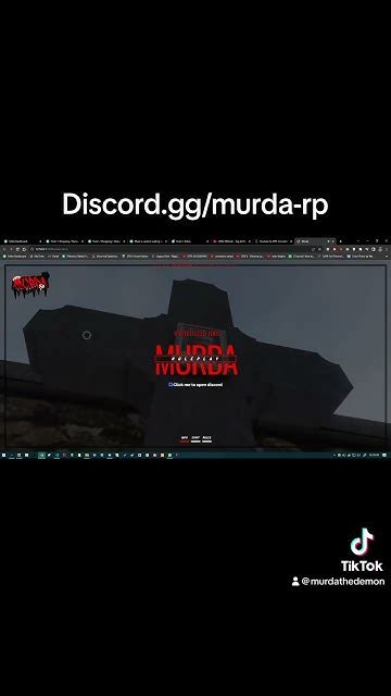 Best Fivem Gta Server Murda Rp Join The Discord Link In Comments