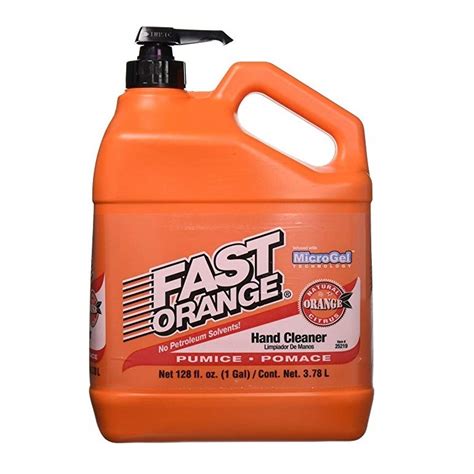 PERMATEX FAST ORANGE Fine Pumice Lotion Hand Cleaner 1Gallon Item