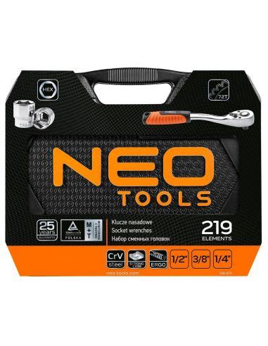 Zestaw Kluczy Nasadowych El Neo Tools