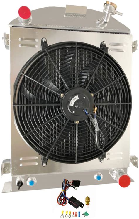 Amazon Alloyworks Row All Aluminum Radiator Shroud Fan