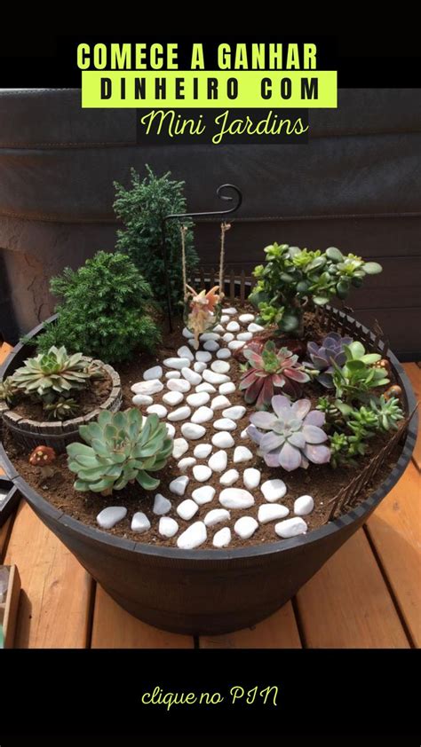 Mini Jardins De Suculentas Fairy Garden Pots Succulent Garden