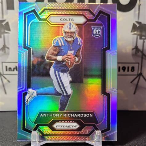 Anthony Richardson 2023 Panini Prizm SILVER Rookie RC 343 Colts EBay