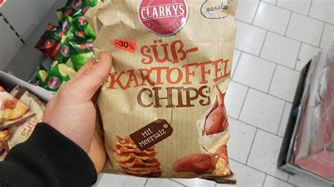 Clarkys Süßkartoffel Chips Kalorien Nährwerte