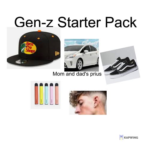 Gen Z Starter Pack R Starterpacks