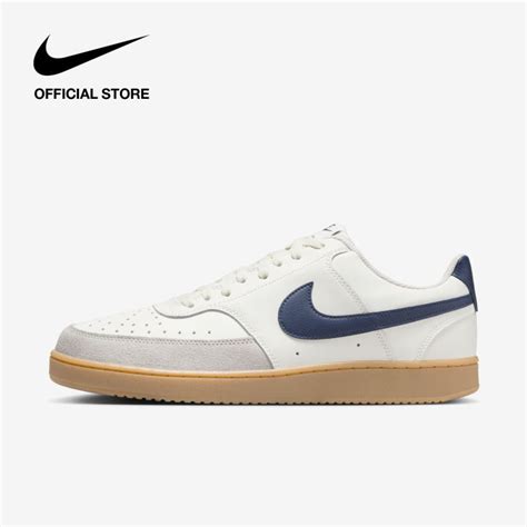 Nike Mens Court Vision Low Shoes Sail ไนกี้ รองเท้าผู้ชาย Court