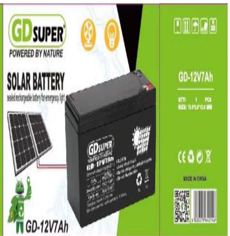 GD super solar battery – Ashcom Online