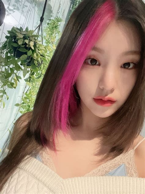 Kpop Girl Groups Kpop Girls Corte Bob Crazy Love Pink Hair Hair