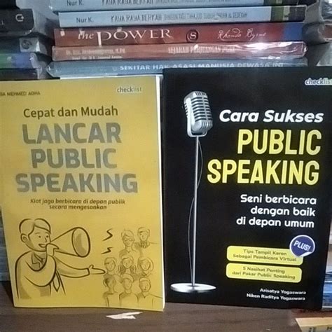 Jual Buku Cepat Dan Mudah Lancar Public Speaking Cara Sukses Public