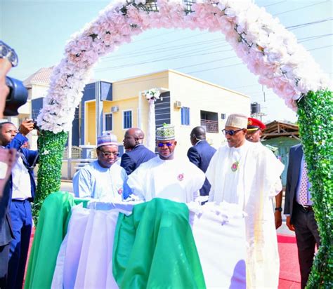 Buhari Inaugurates Projects In Kogi Vows To Revive Ajaokuta Steel