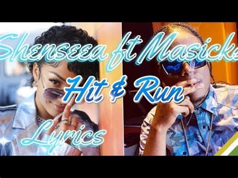 Shenseea Ft Masicka Hit Run Lyrics All Lyrics YouTube