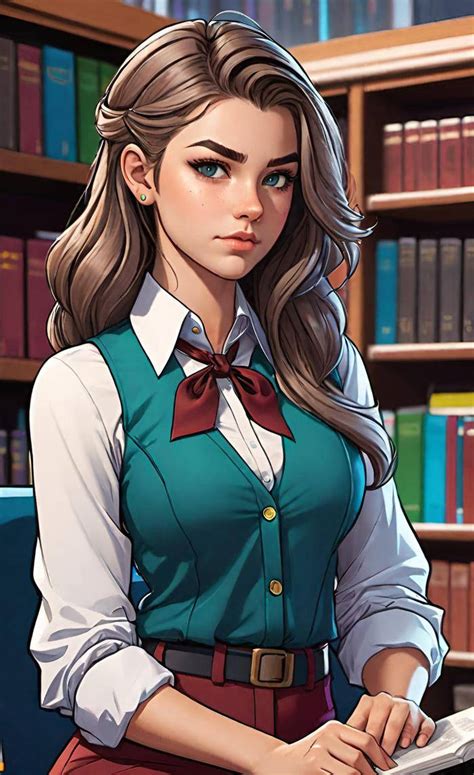 The Librarian 001 By 11001001ai On Deviantart