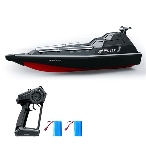 Remote Control Boat Ghz High Speed Km H Turbojet Speedboat Remote