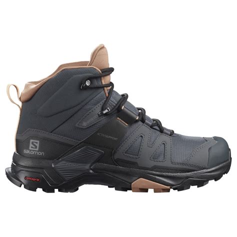 Botas Salomon Senderismo X Ultra Mid Gtx Negro Mujer Deporpriv