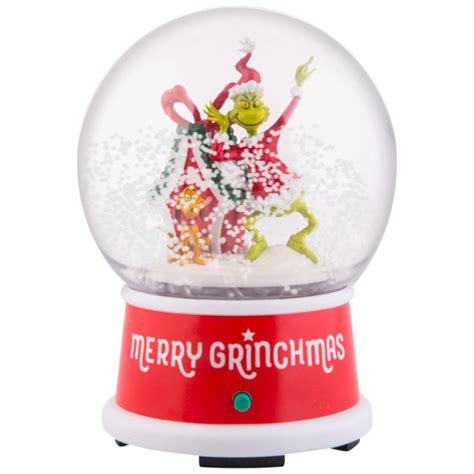 Dr. Seuss Grinch Snow Globe 16cm| Christmas Complete