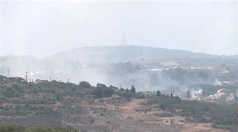 Israel Ataca Em Território Do Líbano Após Mísseis Disparados Por