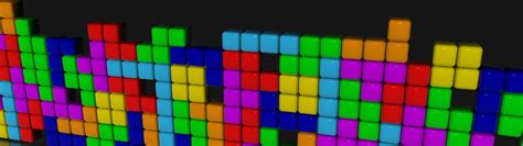 Download Video Game Tetris Cube Colorful 3D HD Wallpaper