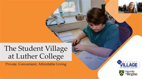 The Student Village At Luther College Youtube