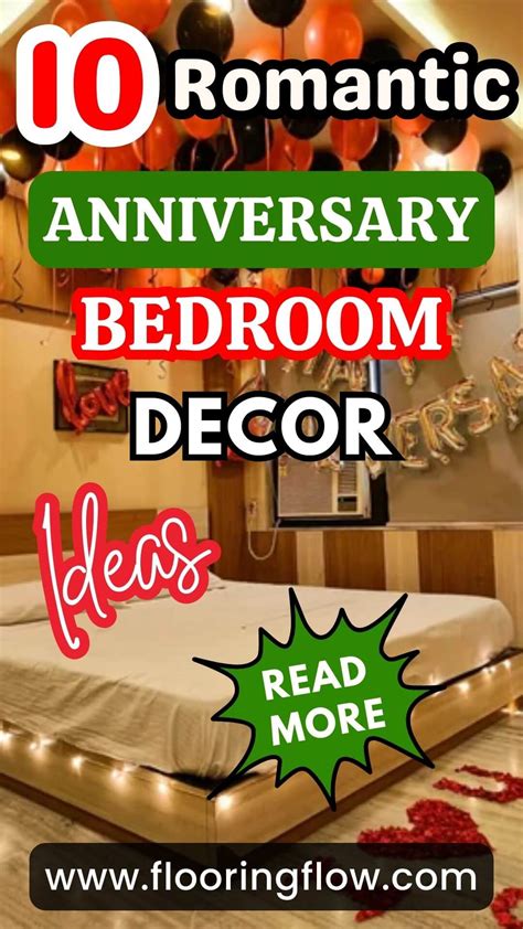 10 Romantic Anniversary Bedroom Decoration Ideas At Home