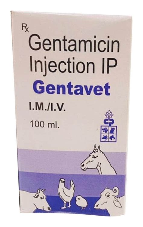 Gentavet Gentamicin Injection Ip 100 Ml At Rs 140 In Lucknow Id