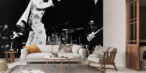 Elvis Presley Elvis On Tour Wallpaper Mural Wallsauce Uk