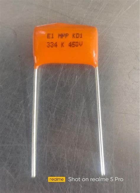 2 0 33 Mfd 450 Vdc Capacitor For Electric Circuit At Rs 15 Piece In