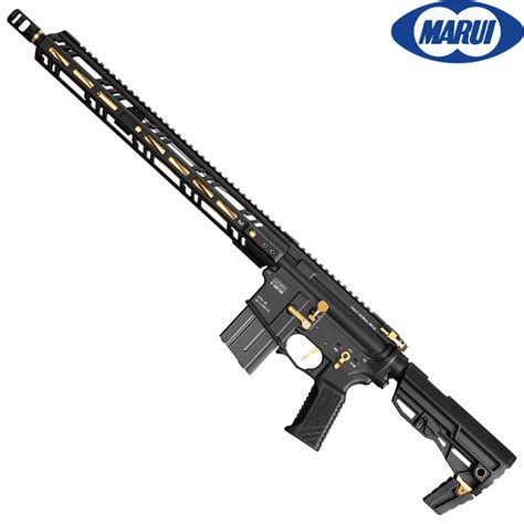 TOKYO MARUI Réplique MTR16 Gold Edition GBBR Safe Zone Airsoft