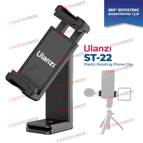 Jual Ulanzi St Holder Hp Tripod Mount Dual Hotshoe Shopee