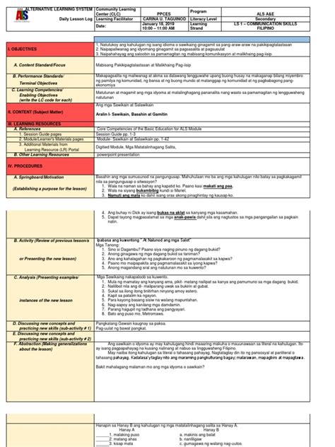 Als Sawikain At Salawikain Dll Pdf