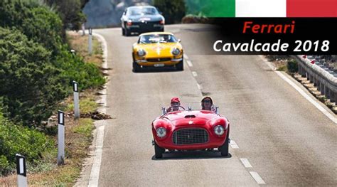 Auto Classiche Ferrari Cavalcade 2018 In Sardegna — Formula 1