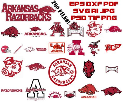 Arkansas Razorback Football Clip Art