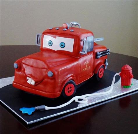 "mater" Firetruck - CakeCentral.com