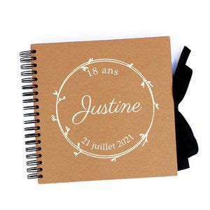 Livre D Or Anniversaire Kraft Personnalis Grand Mod Le Couronne