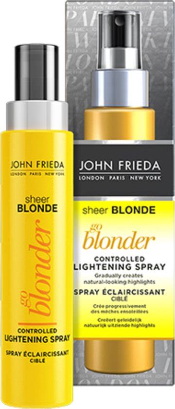 John Frieda Sheer Blonde Go Blonder Lightening Spray 100 Ml Bol