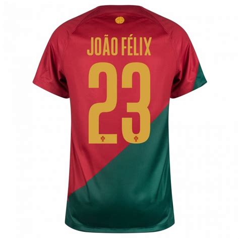 Portugal Home Jersey World Cup 2022 Joao Felix