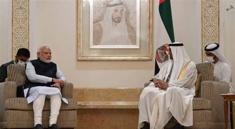 Pm Modi Writes To Uae President Sheikh Mohamed To Further Cement Bilateral Strategic Ties