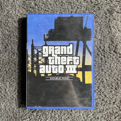 GRAND THEFT AUTO 3 PS2 Map Poster Complete AUS PAL GTA III