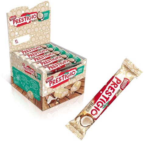 Chocolate Prestígio Branco Nestlé Display 990g