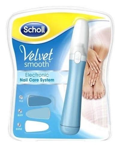 Scholl Velvet Lima de Uñas Electronica Aceite Uñas 7 5 ml Soin des