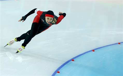 Zhang Wins China S First Ever Gold In Olympic Speed Skating[1] Cn