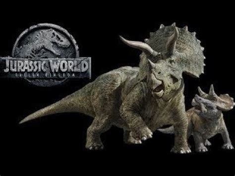 Jurassic World Fallen Kingdom 2018 Triceratops Screen Time YouTube