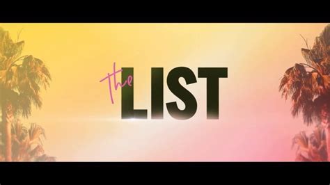 THE LIST 2023 Bande Annonce VF HD Vidéo Dailymotion